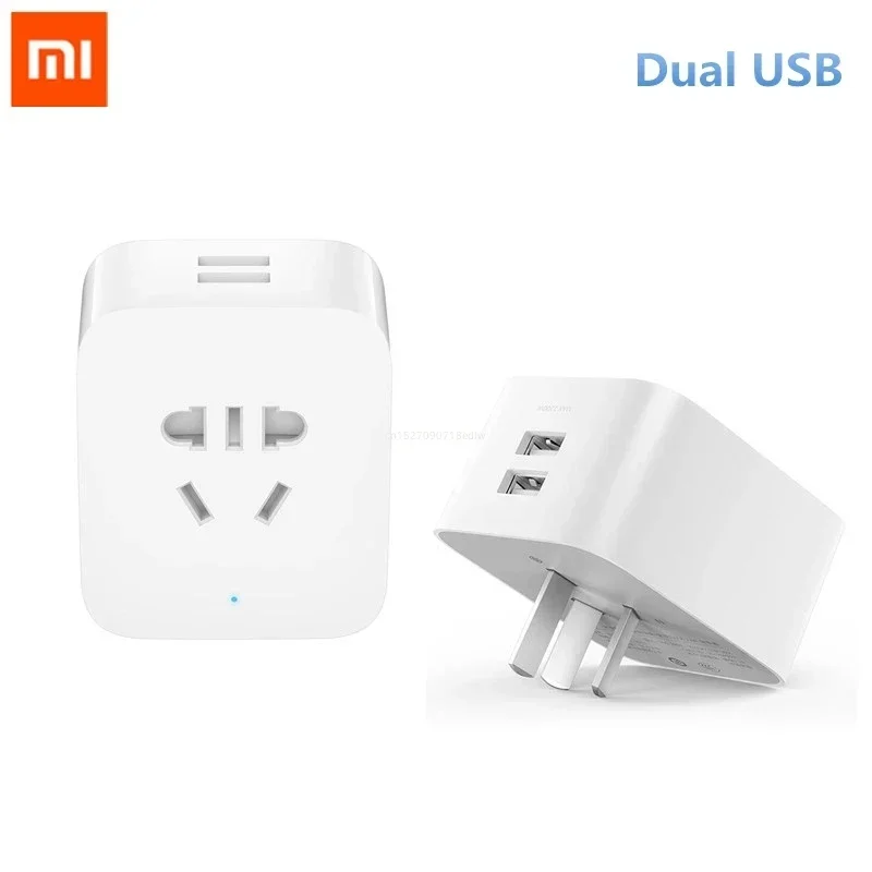 샤오미 미지아 스마트 소켓 플러그 강화형 WiFi 제어 - Timer Dual Outlet 리뷰 및 가격