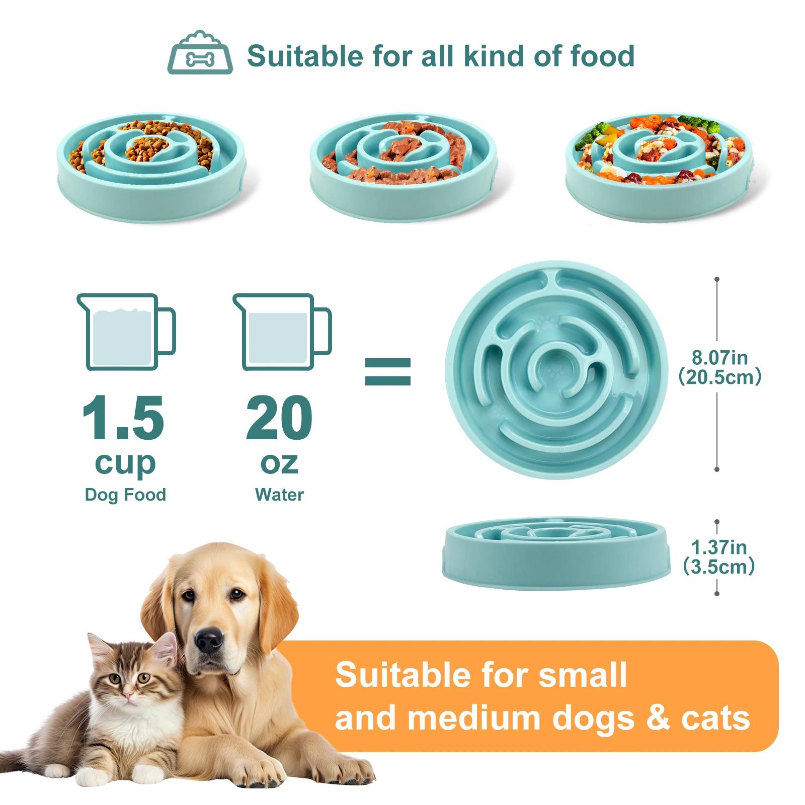 반려견 슬로우 급식기 그릇 재미있는 미끄럼 방지 급식  - Royal Canin Food Medium 리뷰 및 가격